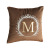 Light Luxury Nordic Simple Color Netherlands Velvet Letter Embroidered Sofa Cushion Model Coffee Room Ktv Pillow Custom