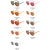 Fashion Foreign Trade Kids Sunglasses UV Protection Boys and Girls Cute Baby Bear Ear Sunglasses Wholesale