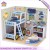 2021 Products Handicraft 3d Model Kit Miniature Big Dollhouse Color Box With Light Diy Big House Hoomeda,Hongda