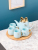 Hot Selling Creative Ceramic Water Set Set Bow One Pot Four Cups Coffee Set Business Gifts