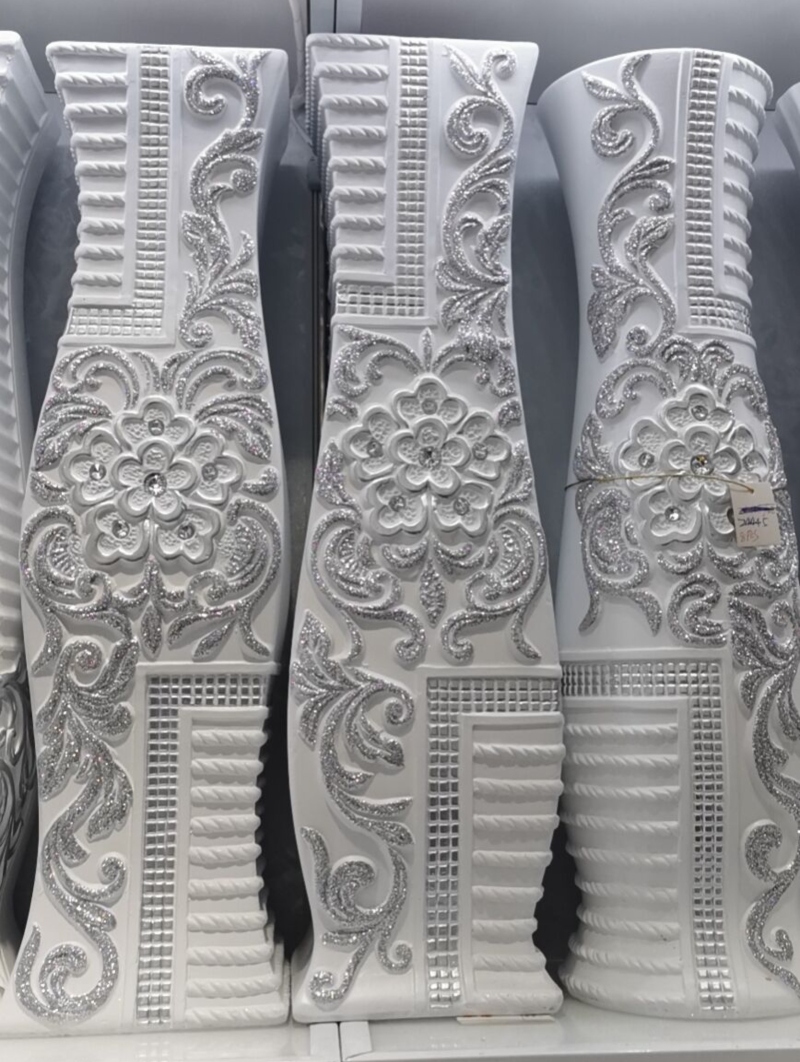 现代简约落地花瓶客厅北欧创意插花摆件家居装饰陶瓷干花花艺摆设