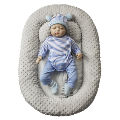 Baby Bed in Bed Portable Uterus Bionic Bed Newborn Seersucker Bed in Bed