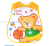 Tongyin Baby Bib Three-Dimensional Wash-Free plus-Sized Waterproof Saliva Towel Bib for Eating and Eating Clothes Bib New Thick
