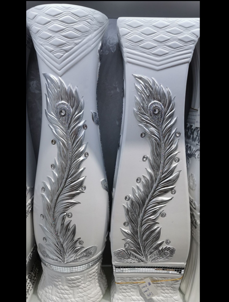 现代简约落地花瓶客厅北欧创意插花摆件家居装饰陶瓷干花花艺摆设