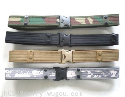 Tactical Camouflage Outer Belt Military Uniform Belt
