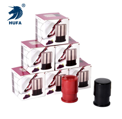 Vacuum Stopper Red Wine Pumping Gas Cork Vacuum Stopper Bottle Cap Wine Keep Fresh Stopper Customized by Manufacturer