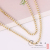 Factory Direct Sales Super Flash Rhinestone Zircon Claw Chain Chain Dense Chain Hair Accessories Clothes Necklace Accessories DIY Materials Accessories