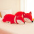 Genuine Lying Style Squinting Fox Plush Toy Soft Toy Sleeping Large Pillow Get Girls Birthday Gifts Free