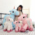 Factory Supply New Cotton Candy Angel Unicorn Doll Rainbow Cute Horse Hair Plush Toy Girls Gifts