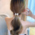 Hair Band Hair Rope Pearl Rhinestone Bow Hair Rope High Elastic Hair Bands Hair Ring Headdress Net