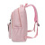 Cross-Border New Arrival Elementary and Middle School Student Schoolbags Large Capacity Solid Color Backpack Korean Style Burden Relief Spine Protection Children Backpack Wholesale