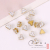 Triangle Zircon Claw Accessories Jewellery Accessories DIY Hair Accessories Shoes and Clothing Accessories Nail Art Copper Parts Zircon Claw
