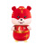 Customized Logo Tiger Year Mascot Doll plus Sewn-in Label Thermal Transfer Brand Tag Activity Gift Plush Toy