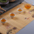 Waterproof Teacup Mat Tea Mat Tea Insulation Bamboo Mat Dark Bamboo Table Runner Household Tea Bamboo Chinese Style