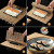 Sushi Curtain Family Sushi-Making Tools Set Full Set Kimbap Seaweed Bamboo Curtain Household Sushi Roller Br