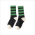 Fashion Brand Dongdaemun Black and White Classic Cotton Sock Trendy Couple Sports Men and Women Smiley Socks