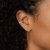 New Fashion Simple Zircon Ear Clip Copper Plating 18K Gold Earrings Ins Hot Sale Non-Piercing Earrings