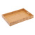 Factory in Stock Tea Tray Density Fiber Tray Restaurant Bamboo Tea-Tray Multi-Specification Wooden Tea Tray Dinner Plate Top Dish