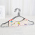 Creative New Simple Groove Non-Slip Anti-Rust Plating Metal Hanger Bold Wet and Dry Dual-Use Adult Hanger