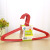 Factory Wholesale Home Non-Slip Seamless Drying PVC Coated Hanger Simple Pure Color Thickened 10 Clothes Hanger Hot Sale