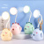 Factory Direct Sales Fortune Cat Multi-Function USB Rechargeable Desk Lamp Storage Cubby Lamp Led Small Table Lamp