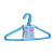 Factory Direct Supply Household Seamless Drying PVC Coated Hanger Adult Minimalist Thickened and Widened Clothes Drying Chapelet Hanger