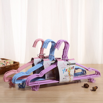 Adult Bold Hook Household Children Traceless Clothes Rack Clothes Hanger Chapelet Drying Rack