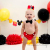 Factory Direct Sales Mickey Mouse Theme Baby Full-Year Birthday Party Decoration Cap Crown Birthday Hat