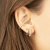 New Fashion Simple Zircon Ear Clip Copper Plating 18K Gold Earrings Ins Hot Sale Non-Piercing Earrings