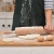 Wooden Rolling Pin Paint-Free Wax-Free Beech Roller Rolling Rolling Stick Dumpling Wrapper Rolling Pin Rolling Stick Baking Tool