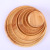 Spot Supply Japanese Rubber Wood Disc Dim Sum Dish Small Tray Wooden Creative Wood Dish round