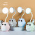 Factory Direct Sales Owl Multi-Function USB Rechargeable Desk Lamp Storage Cubby Lamp Led Small Table Lamp