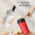 ? Women's Vacuum Cup Simple Cute Water Glass Portable Cup Men's Large Capacity Outdoor Straw Coffee Cup