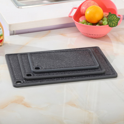 Imitation Marble Plastic Cutting Board Non-Mildew Non-Toxic Fruit Tray Vegetable Cutting Board Chopping Board