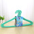 Factory Direct Supply Thickened and Widened 46cm Metal PVC Coated Hanger Adult Minimalist Color Non-Slip Clothes Rack Wholesale