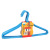 New Thickened Adult Color Hanger Household Metal Dipping Solid Non-Marking Hanger Drying Clothes Racks