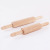Unpainted Beech Roll Rolling Stick Large Making Dumpling Wrapper Dedicated Rolling Pin Rolling Stick Baking Tool Movable Roller Rolling Pin