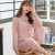 Women's Spring and Autumn Cardigan Long-Sleeved Pajamas Hospital Hospital Dress Young and Middle-Aged Cotton Floral Mom Women's Homewear Suit