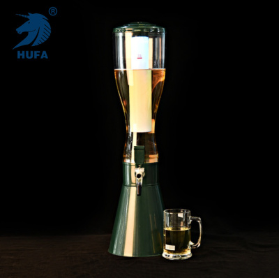 Anti-Fall High Temperature Resistant Beer Tower Wine Cannon Beer Bubble Wine Set Liquor Divider Factory Direct Sales