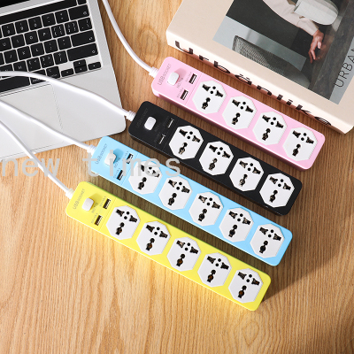 Foreign Trade Socket Socket Color Multi-Switch Socket Middle East Socket Southeast Asia Socket USB Socket