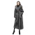 Factory Foreign Trade Cross-Border European and American Winter Casual Socialite Lamb Wool Faux Fur Coat Women's Mid-Length Lapel Hooded