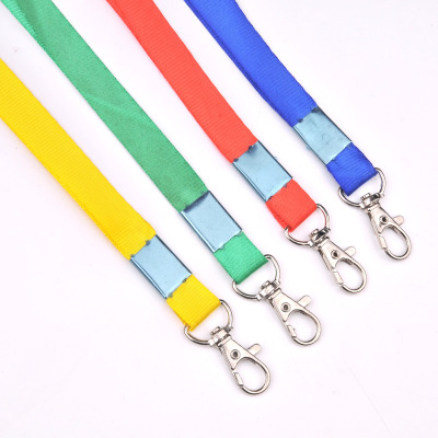 1.5 Ordinary Lobster Hook Certificate Job Card Lanyard Badge Lanyard Exhibition Work Permit Student Lanyard Badge Sling