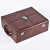 Factory Direct Sales Spot High-End Wine Leather Box Double Wine Box Wholesale PU Leather Double Gift Box