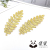 Hanging Plated Thickened Long Leaves Large Wheat 93 * 32mm Iron Laminate Archaistic Headdress Hanfu Circular Fan Accessories DIY