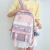 Foreign Trade Model Harajuku Style Schoolbag Female Junior High School Student Middle School Student Primary School Student Grade 3 to Grade 6 College Student Backpack