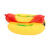 Pet Toy Hot Dog Hamburger Wholesale Squeeze and Sound Boat-Shaped Hot Dog Hamburger Vinyl Bite-Resistant Dog Toy