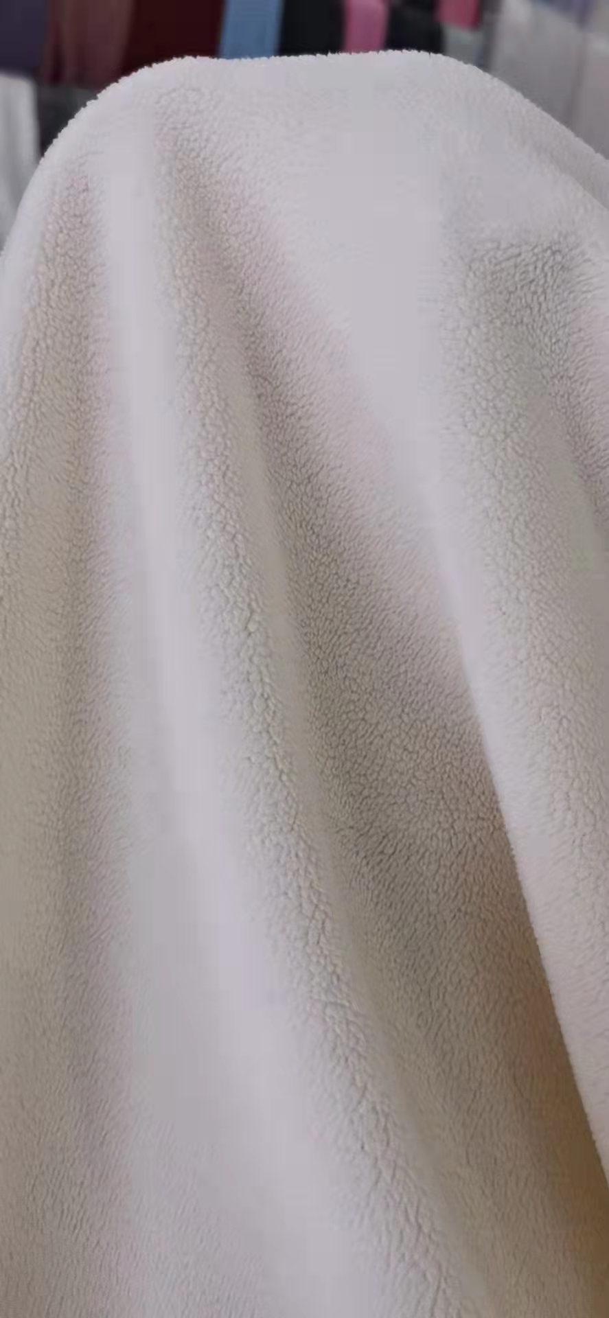 柔软亲肤保暖高弹力秋冬卫衣外套奥粒绒面料