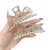 Girl's Feelings Pearl Bow Claw Clip Graceful Online Influencer Back of Head Elegant Large Hair Claw Shark Clip Hair Clip