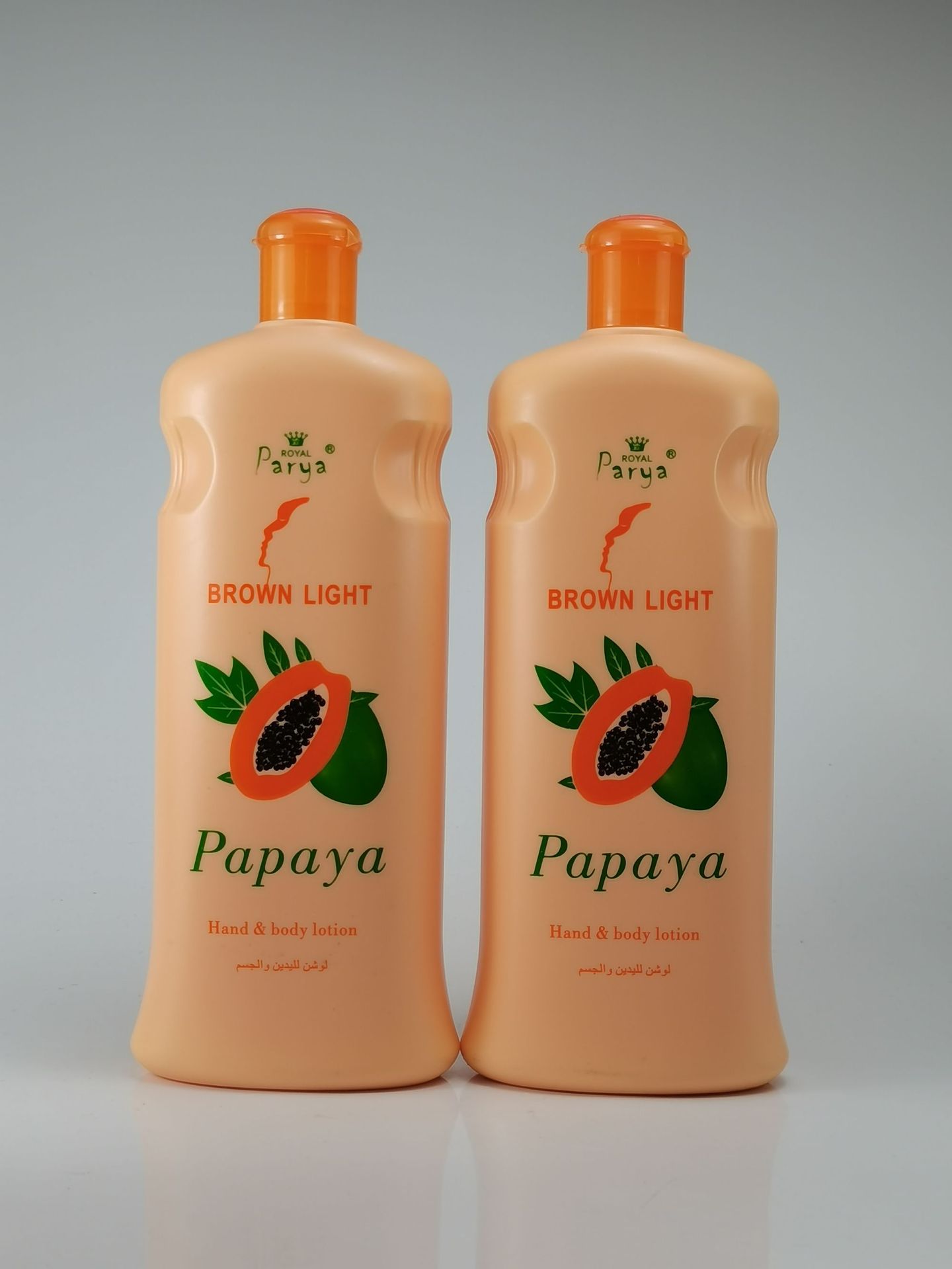 秋冬保湿补水滑溜溜身体乳600ml 木瓜润肤霜 英文外贸出口papaya
