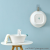 S81-151 AIRSUN Household Minimalist Washbasin Extra Thick Band Ear Wall Hanging Washbasin for Student Dormitory Plastic Basin
